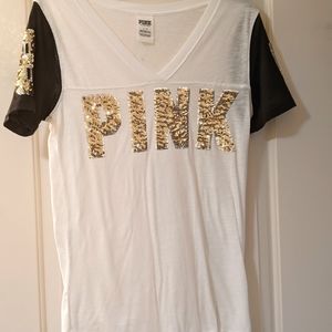 Pink Victoria's Secret t-shirt large NWOT